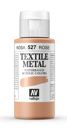 TEXTIL METAL 60ml.-ROSA