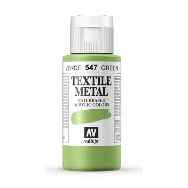 TEXTIL METAL 60ml.-ESMERALDA