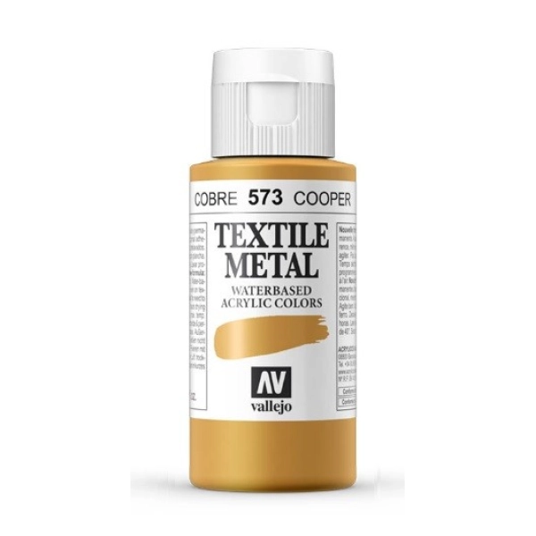 TEXTIL METAL 60ml.-COBRE