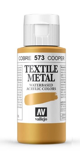TEXTIL METAL 60ml.-COBRE