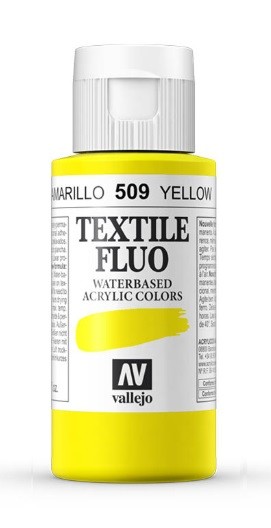 TEXTIL FLUOR 60ml.-AMARILLO