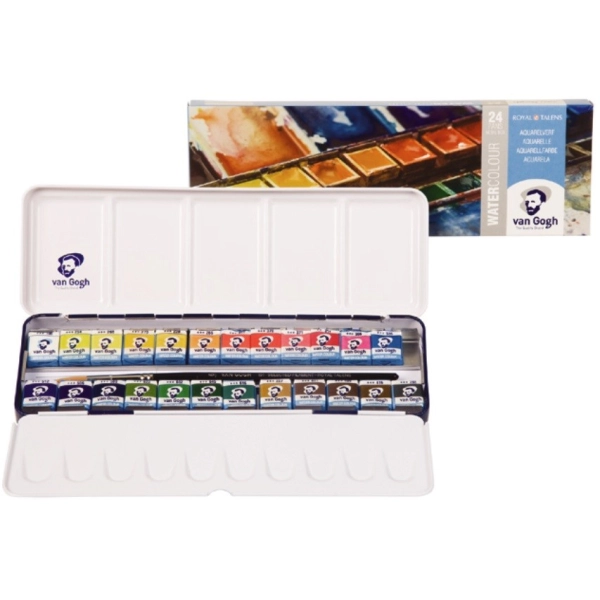 ESTUCHE METAL 24 GODETS VAN GOGH