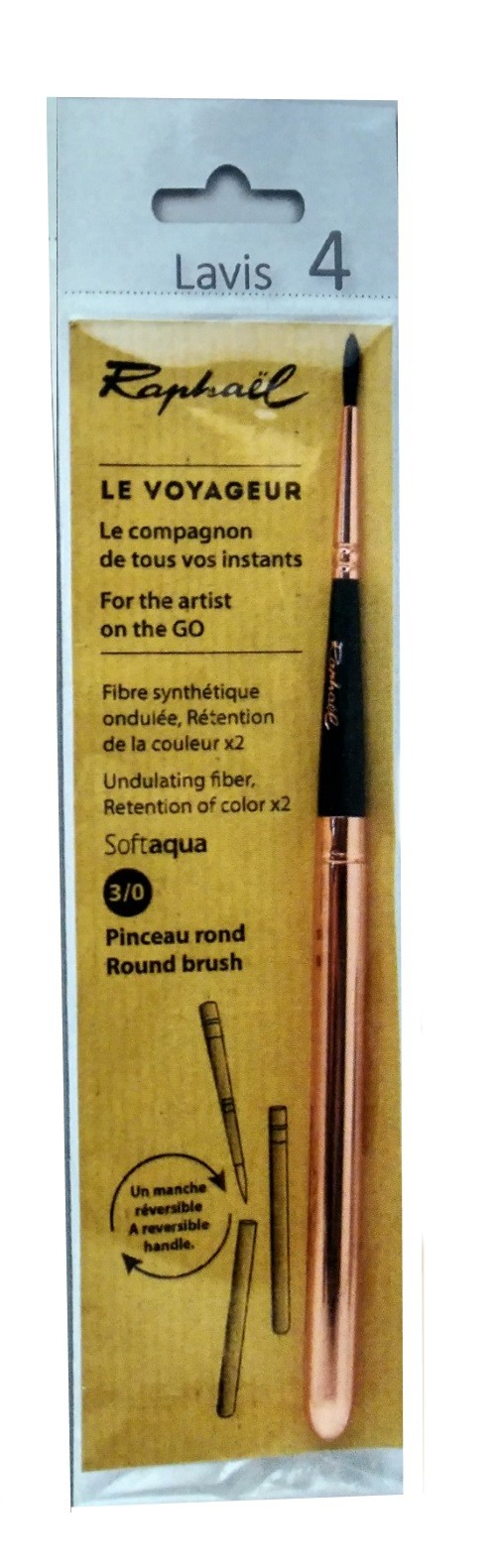 PINCEL RAPHAËL SOFTAQUA Nº 3/0