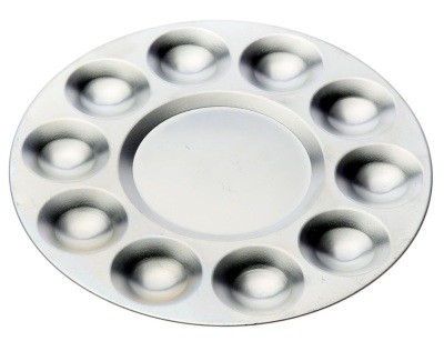 PALETA CIRCULAR ALUMINIO 10 DEP.