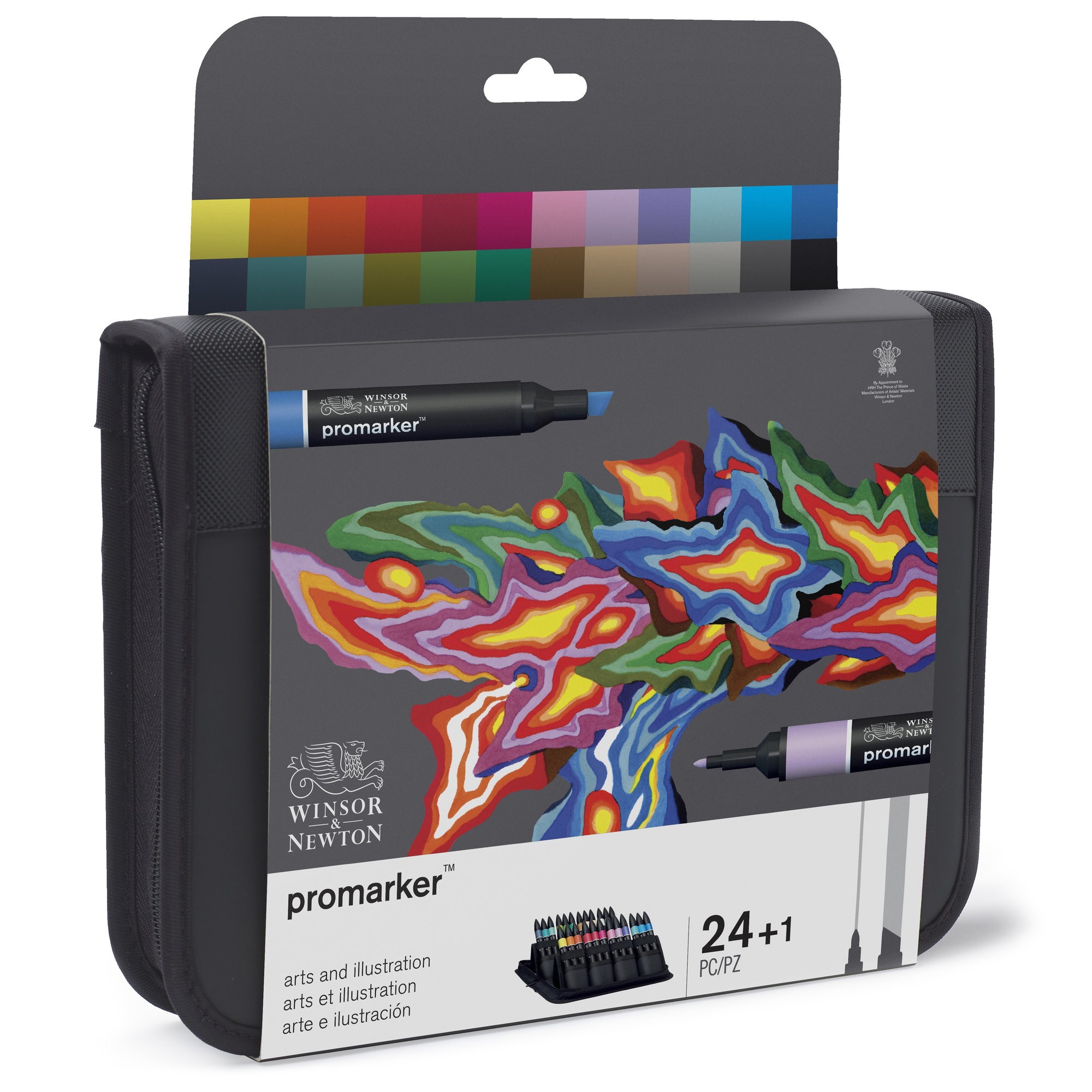ESTUCHE 24 PROMARKER  ILUSTRACIÓN