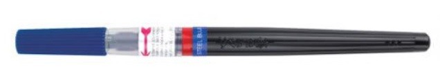 PENTEL XGFL PUNTA PINCEL-AZUL ACERO