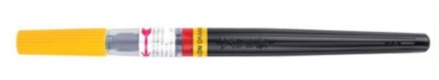 PENTEL XGFL PUNTA PINCEL-NARANJA AZAFRAN