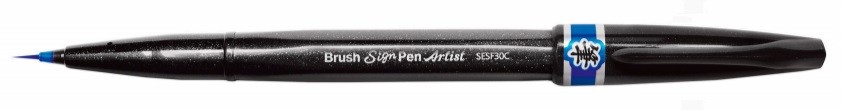 BRUSH PEN SIGN ARTIST-AZUL OSCURO