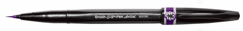 BRUSH PEN SIGN ARTIST-VIOLETA