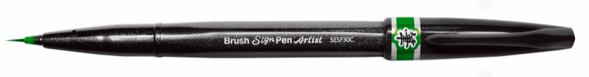BRUSH PEN SIGN ARTIST-VERDE