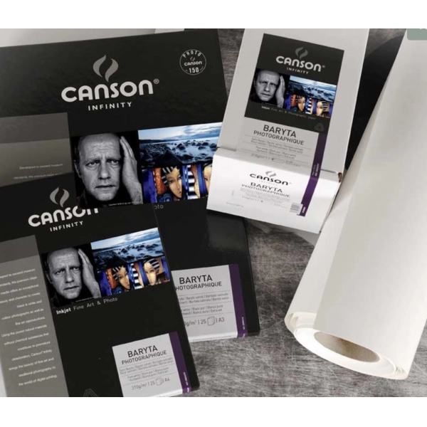 ROLLO BARYTA CANSON 1,27 x 15mts.