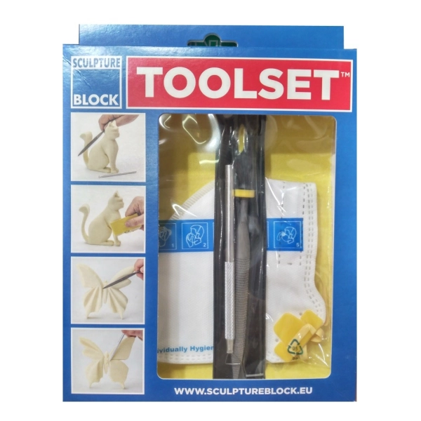 SET HERRAMIENTAS BLOCK SCULP