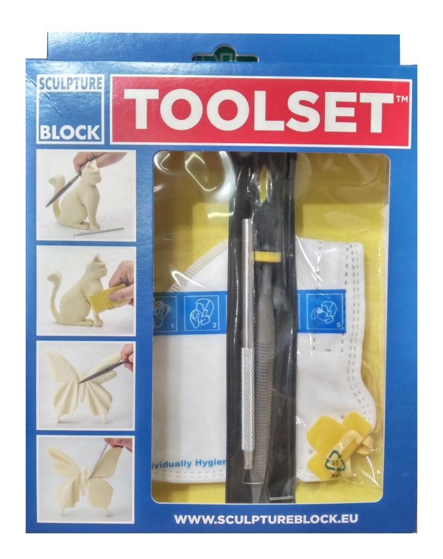 SET HERRAMIENTAS BLOCK SCULP