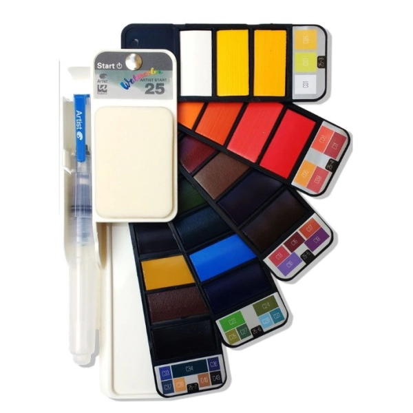 START 25 COLORES ESTUCHE ABANICO