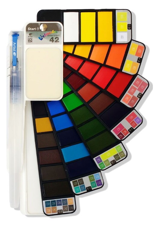 START 42 COLORES ESTUCHE ABANICO