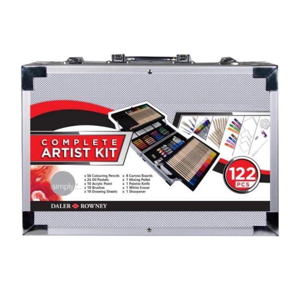 SET DE ARTE DALER¬ROWNEY 122 PIEZAS