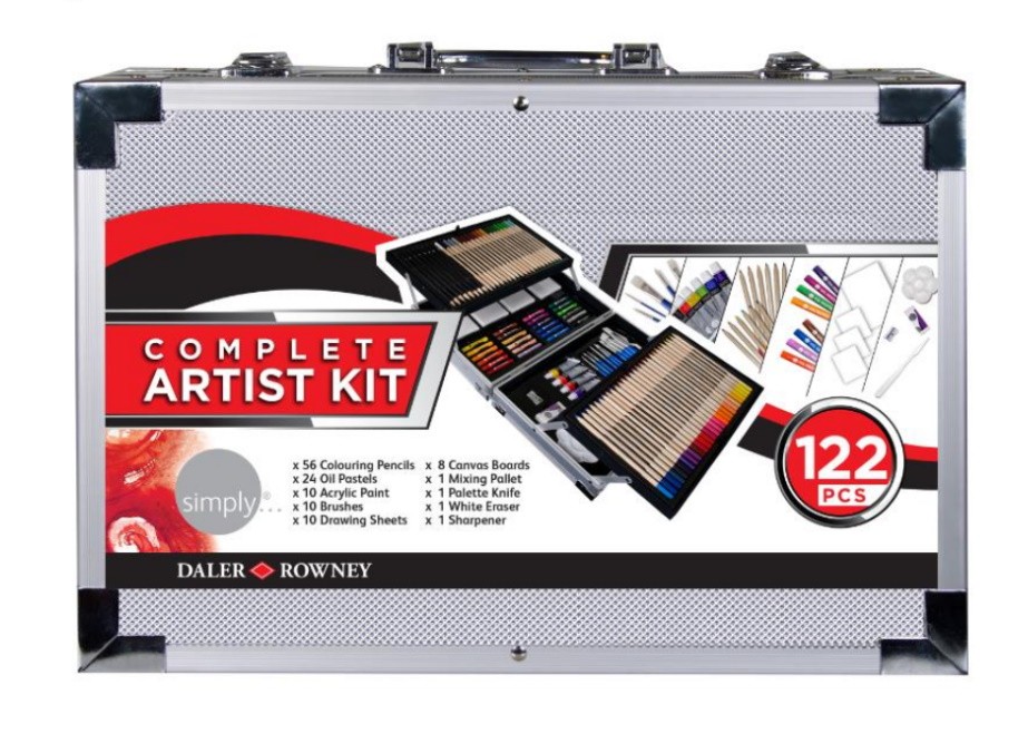 SET DE ARTE DALER&ROWNEY 122 PIEZAS