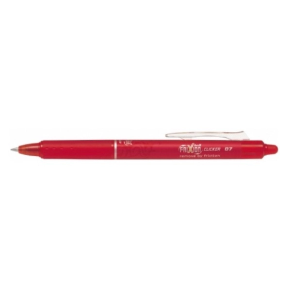 PILOT FRIXION CLIKER-ROJO