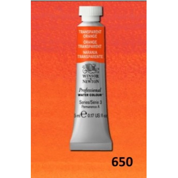TUBO 5ml W&N-NARANJA TRANSPARENTE