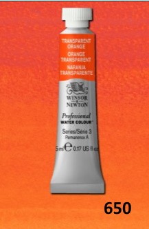 TUBO 5ml W&N-NARANJA TRANSPARENTE