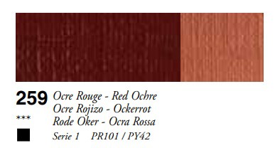 SENNELIER 38ml-OCRE ROJO