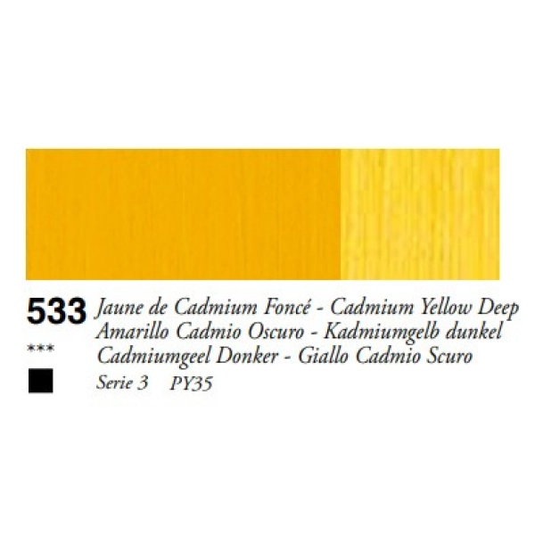 SENNELIER 38ml-AMARILLO CADMIO OSCURO