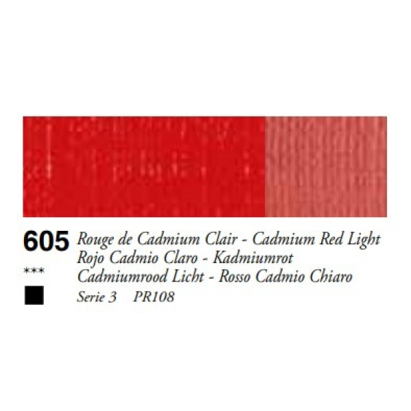 SENNELIER 38ml-ROJO CADMIO CLARO