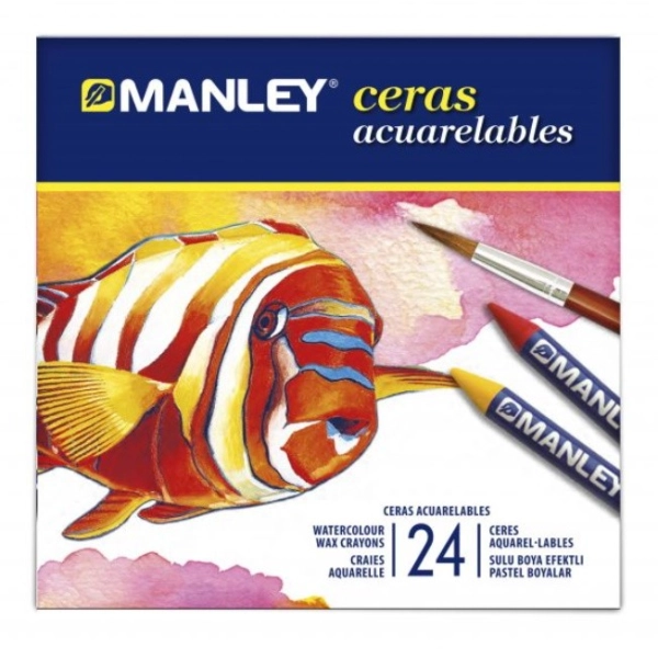 MANLEY ACUARELABLE 24 COLORES