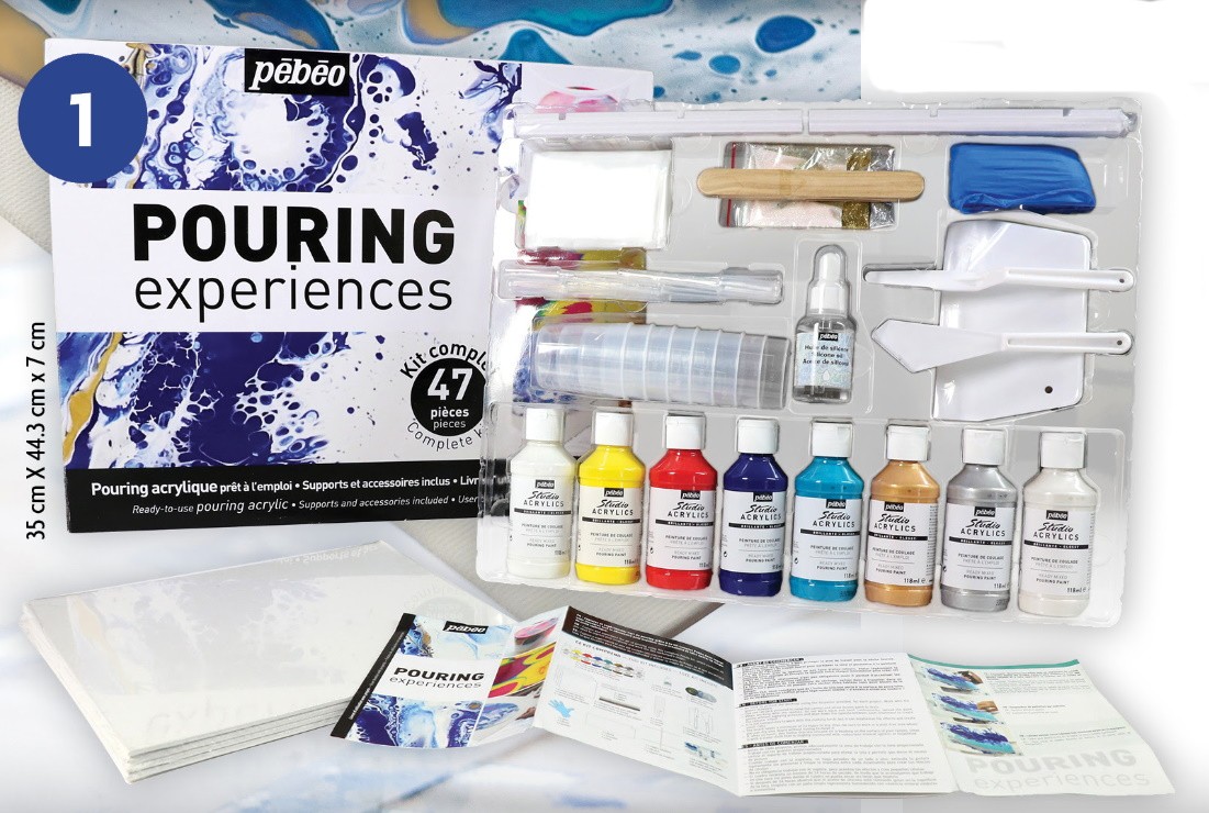 POURING SET COMPLETO PEBEO