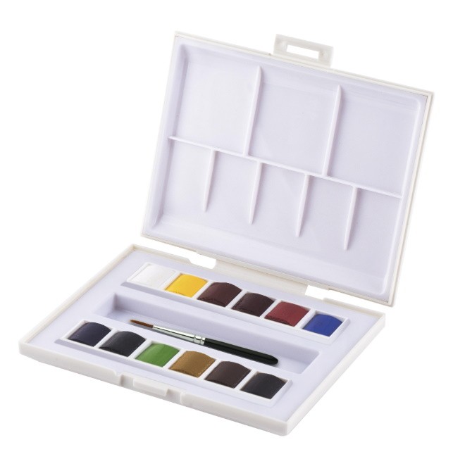 SENNELIER ESTUCHE 12 GODETS