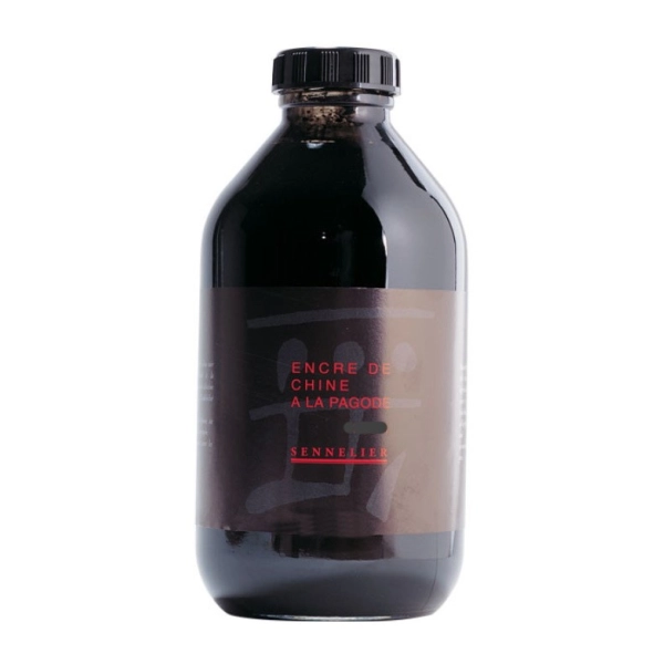 TINTA CHINA SENNELIER 250ml-NEGRO
