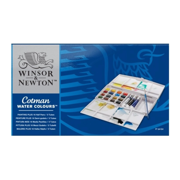 ESTUCHE COTMAN W&N 16+3