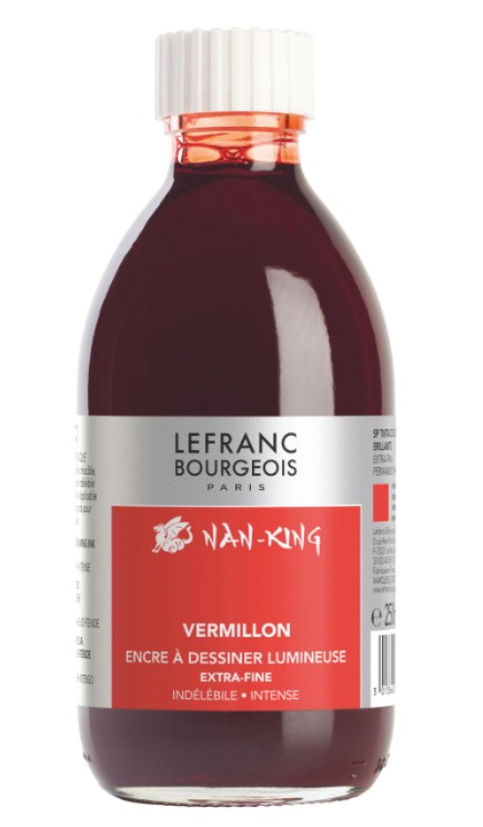 TINTA NANKING 250ml-BERMELLON