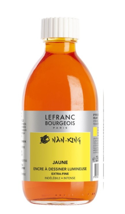 TINTA NANKING 250ml-AMARILLO
