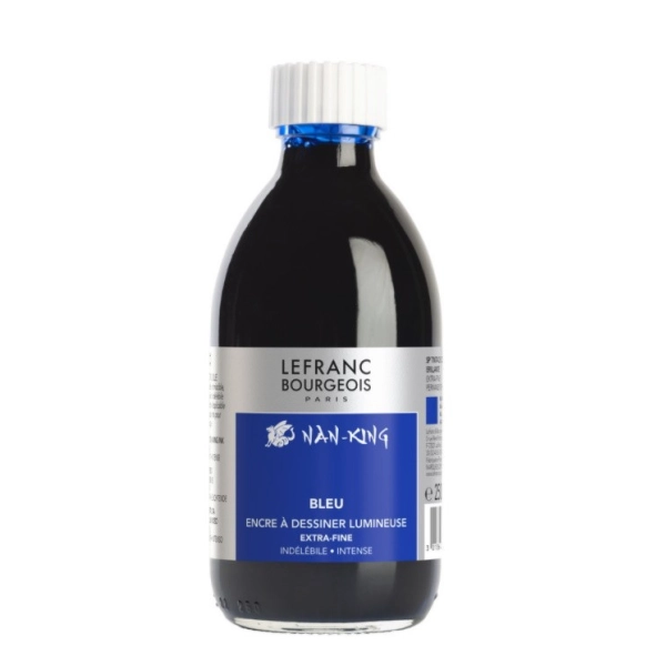 TINTA NANKING 250ml-AZUL