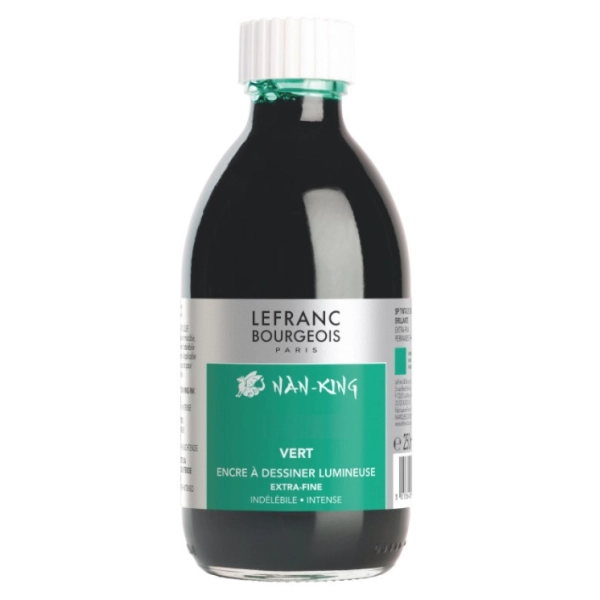 TINTA NANKING 250ml-VERDE