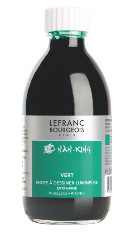 TINTA NANKING 250ml-VERDE