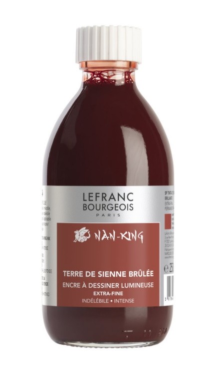 TINTA NANKING 250ml-SIENA TOSTADA