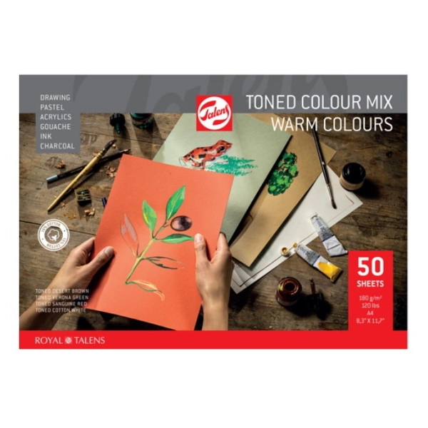 BLOC TALENS CALIDOS 180gr. A3 50 HOJAS