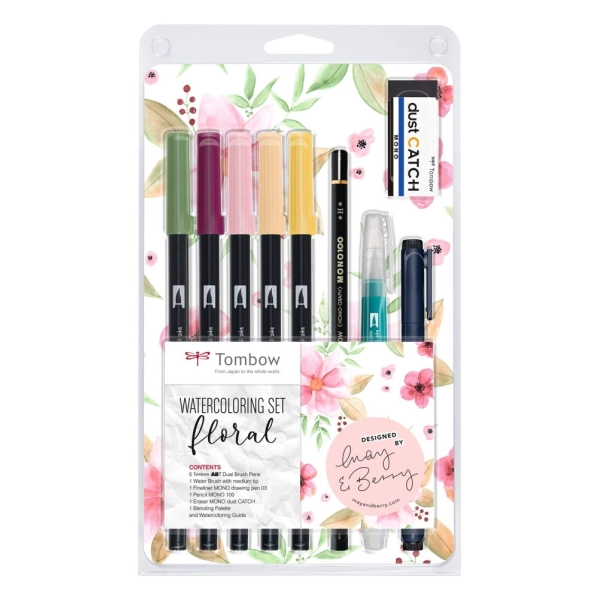TOMBOW SET WATER FLORAL