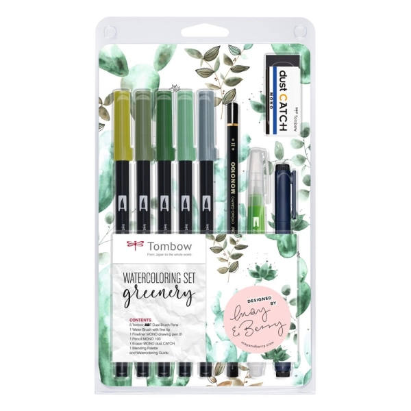 TOMBOW SET WATER GREENERY