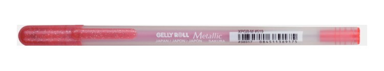 GELLY ROLL METALLIC-ROJO