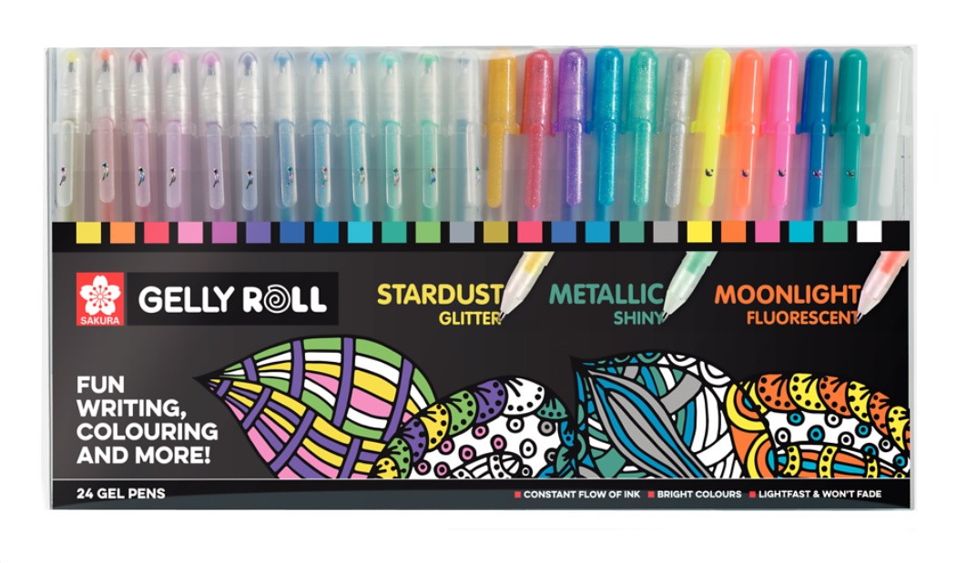GELLY ROLL MIX 24 SURTIDOS