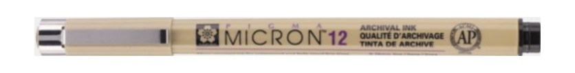 PIGMA MICRON 12-NEGRO