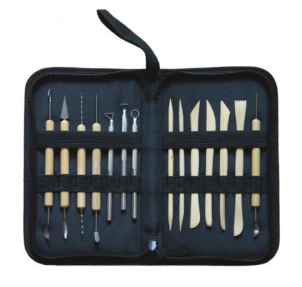 ESTUCHE 14 PIEZAS PARA MODELAR