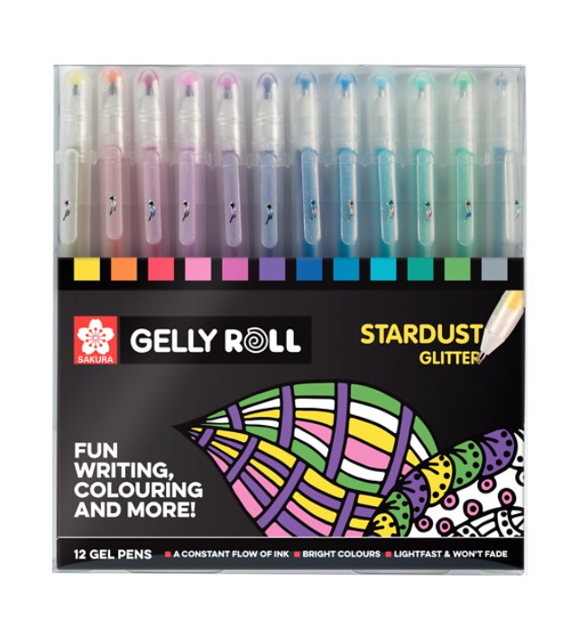 GELLY ROLL STARDUST 12 COLORES