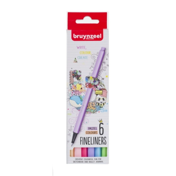 BRUYNZEEL PUNTA FINA 6 PASTEL