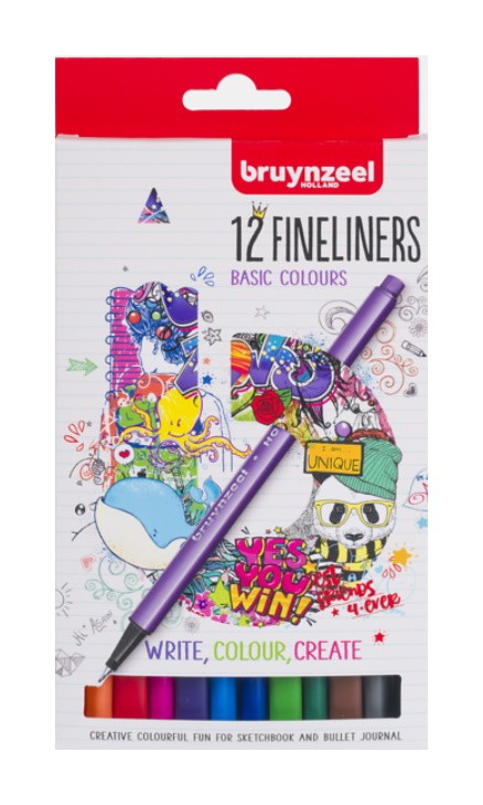 BRUYNZEEL PUNTA FINA 12 COLORES