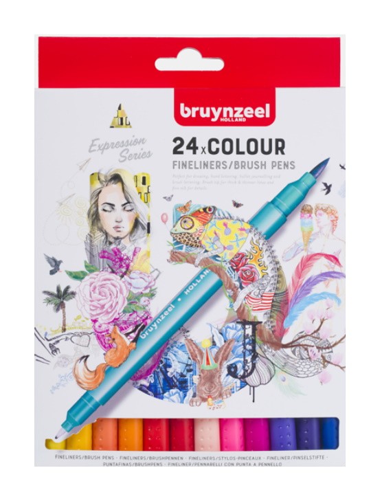 BRUYNZEEL 24 PUNTA FINA+PINCEL