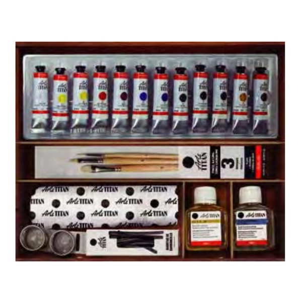 CAJA OLEO TITAN 12 TUBOS 20ml